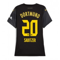 Dámy Fotbalový dres Borussia Dortmund Marcel Sabitzer #20 2024-25 Venkovní Krátký Rukáv